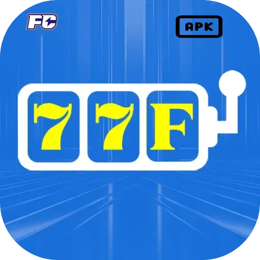 Imagem promovendo download do APK oficial 77f para Android