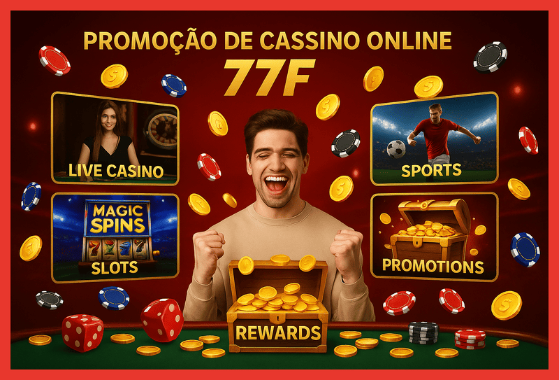 O bônus promocional 77F é uma ótima maneira de começar sua aventura