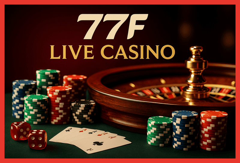 O 77F Live Casino lança promoções regularmente